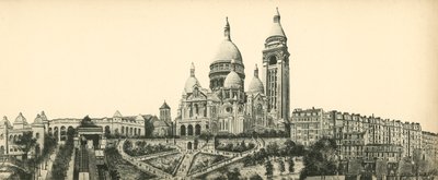 Paris, Die Basilika Sacré-Cœur von Montmartre von French Photographer