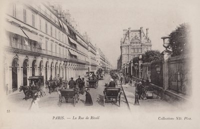 Paris, Rue de Rivoli von French Photographer