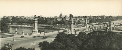 Paris, Die Brücke Alexander III von French Photographer