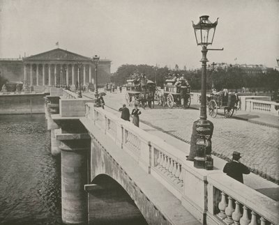 Paris: Pont de la Concorde und Abgeordnetenkammer von French Photographer