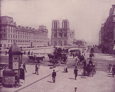 Paris: Pont St Michel und Notre Dame von French Photographer