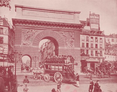 Paris: Die Porte St Martin von French Photographer