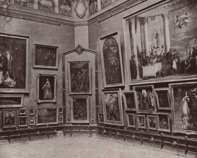 Paris: Der Salon Carré des Louvre von French Photographer