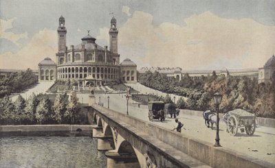 Paris, Blick auf den Palais du Trocadéro von French Photographer