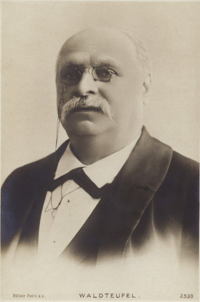 Porträt von Émile Waldteufel von French Photographer