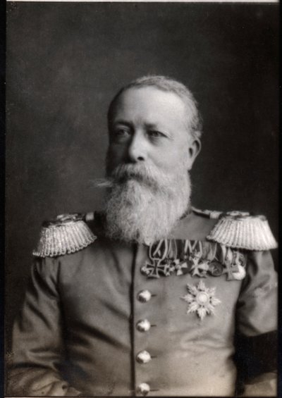 Porträt von Friedrich I. von Baden (1826-1907) von French Photographer