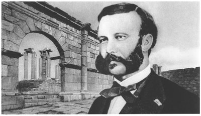 Porträt von Henri Dunant (1828-1910) von French Photographer