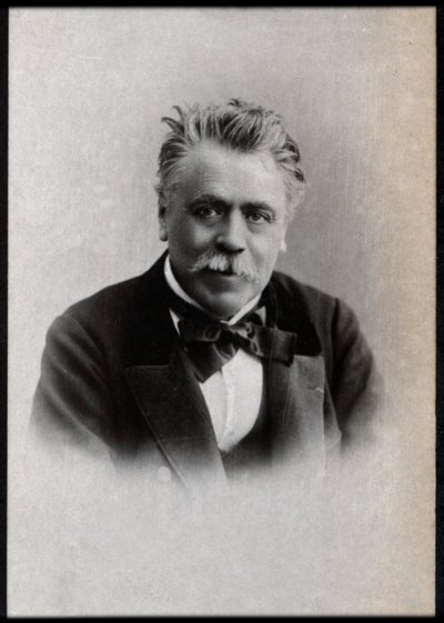 Porträt von Henri François Becque (1837-1899), französischer Dramatiker von French Photographer