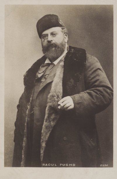 Raoul Pugno, französischer Komponist, Organist und Pianist von French Photographer