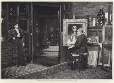 Rose Caron, porträtiert von Leon Bonnat von French Photographer