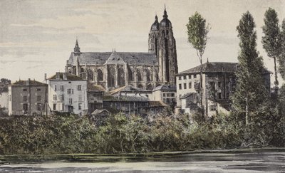 Saint-Nicolas-de-Port, Kirche, Nordfassade von French Photographer