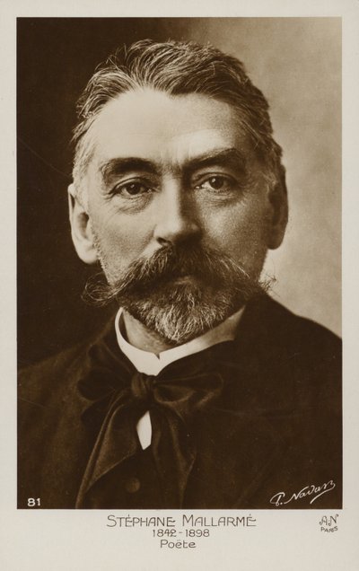Stephane Mallarme (1842-1898), französischer Dichter von French Photographer