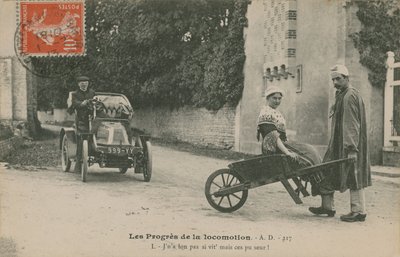 Der Fortschritt der Lokomotion von French Photographer