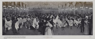Der Ballsaal im Moulin Rouge, Paris von French Photographer