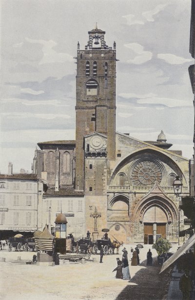 Toulouse, Kirche Saint-Etienne, Westfassade von French Photographer