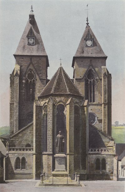 Varzy, Kirche, Apsis und Türme von French Photographer