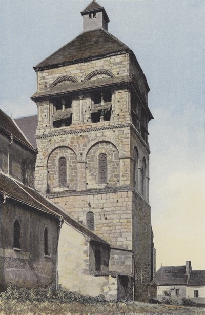 Vertus, Kirche, Turm NO von French Photographer