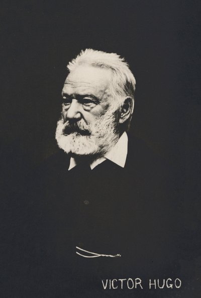 Victor Hugo, Porträt von French Photographer