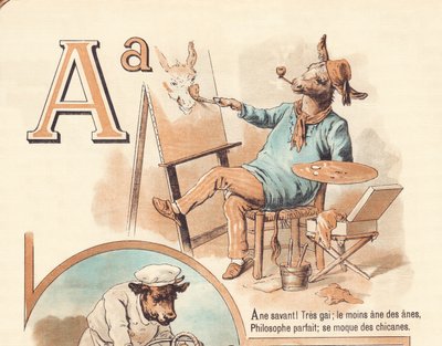 A: Ein fröhlicher Wissenschaftler; der geringste Anus, der perfekte Philosoph, macht sich über die Schikanen lustig von French School