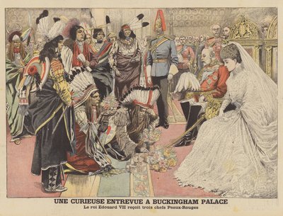 Ein kurioses Treffen im Buckingham Palace von French School