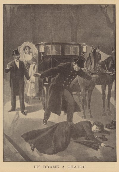 Ein Mord in Chatou, Paris von French School