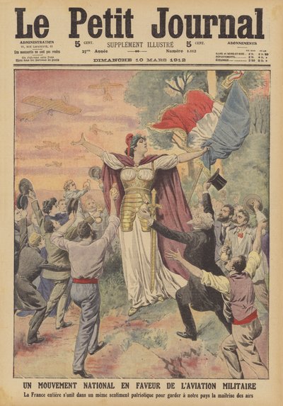 Eine nationale Bewegung zur Unterstützung der Militärluftfahrt von French School