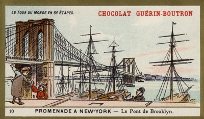 Ein Spaziergang in New York - die Brooklyn Bridge von French School