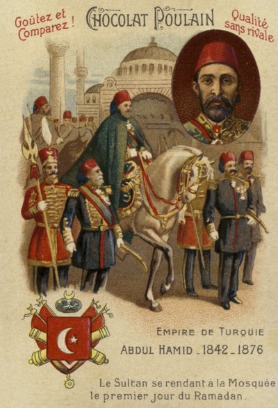 Abdul Hamid II, Sultan des Osmanischen Reiches von French School