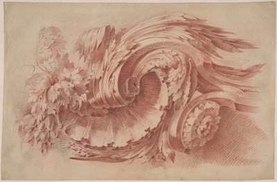 Akanthus-Ornament, um 1760 von French School