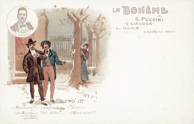 Akt Drei, La Bohème von French School