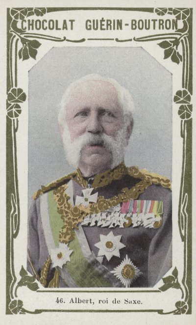 Albert, König von Sachsen von French School