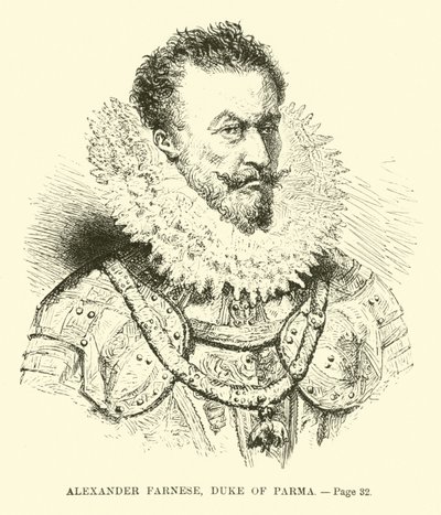 Alexander Farnese, Herzog von Parma von French School