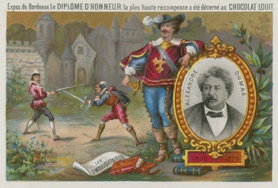 Alexandre Dumas (1803-1870) von French School