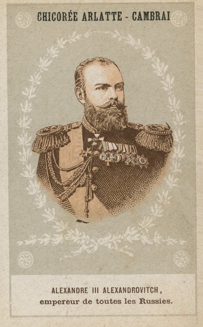 Alexander III. Alexandrowitsch, Kaiser aller Russen von French School