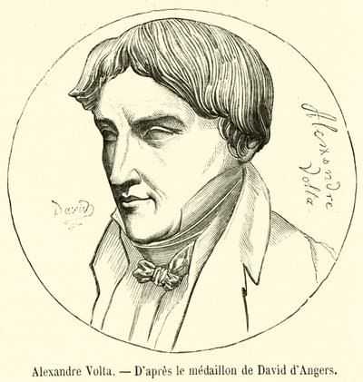 Alessandro Volta von French School