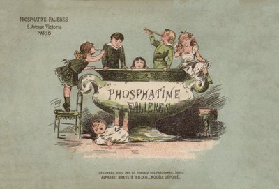 Alphabet De La Phosphatine Falieres (Farblithografie) von French School