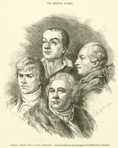 Andrieux, Thomas, Ducis und Collin d
