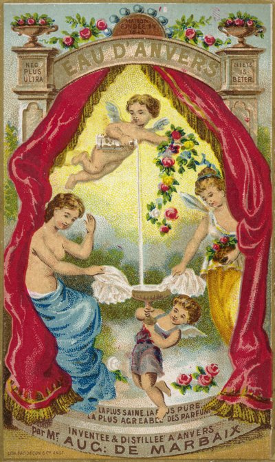 Engel und Cherubim gießen Wasser von French School