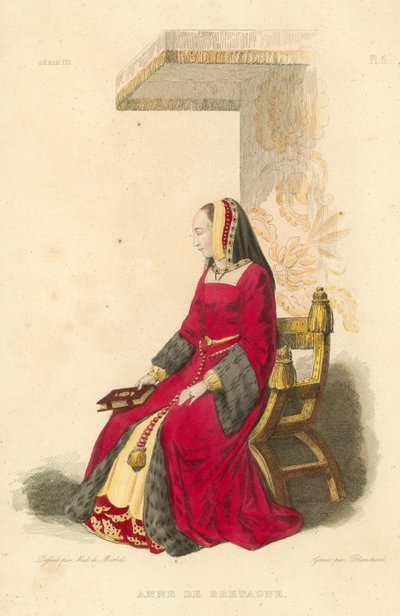 Anne de Bretagne von French School