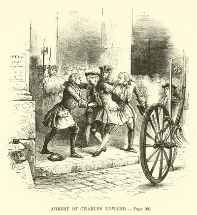 Verhaftung von Charles Edward von French School