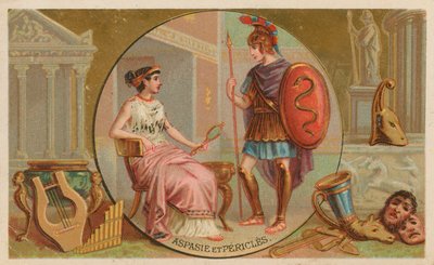 Aspasia und Perikles von French School