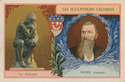 Auguste Rodin, französischer Bildhauer und sein Denker von French School