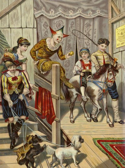 Hinter den Kulissen im Zirkus von French School