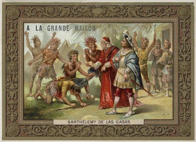 Bartolome de las Casas, spanischer Historiker des 16. Jahrhunderts; Sozialreformer und Dominikanermönch von French School