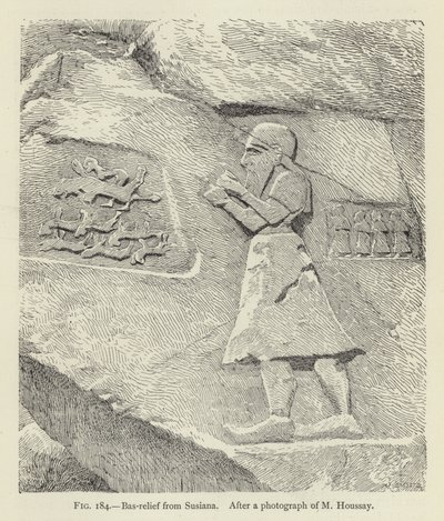Basrelief aus Susiana von French School