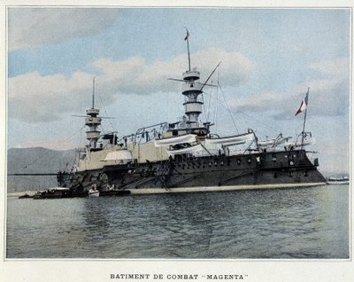 Kampfschiff „Magenta“ - in „Militäralbum - Marine: Leben an Bord“ von French School