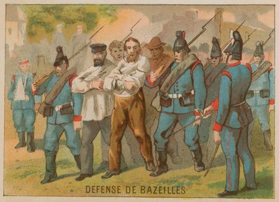 Schlacht von Bazeilles von French School