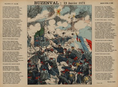 Schlacht von Buzenval, Deutsch-Französischer Krieg von French School