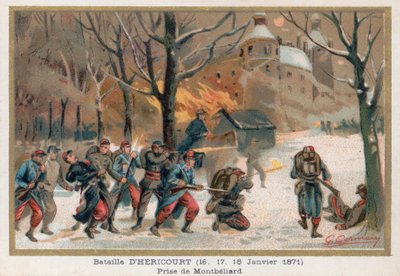 Schlacht von Héricourt und die Eroberung von Montbéliard von French School