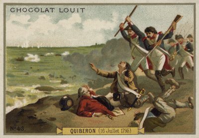 Schlacht bei Quiberon, Französische Revolutionskriege, 16. Juli 1795 von French School